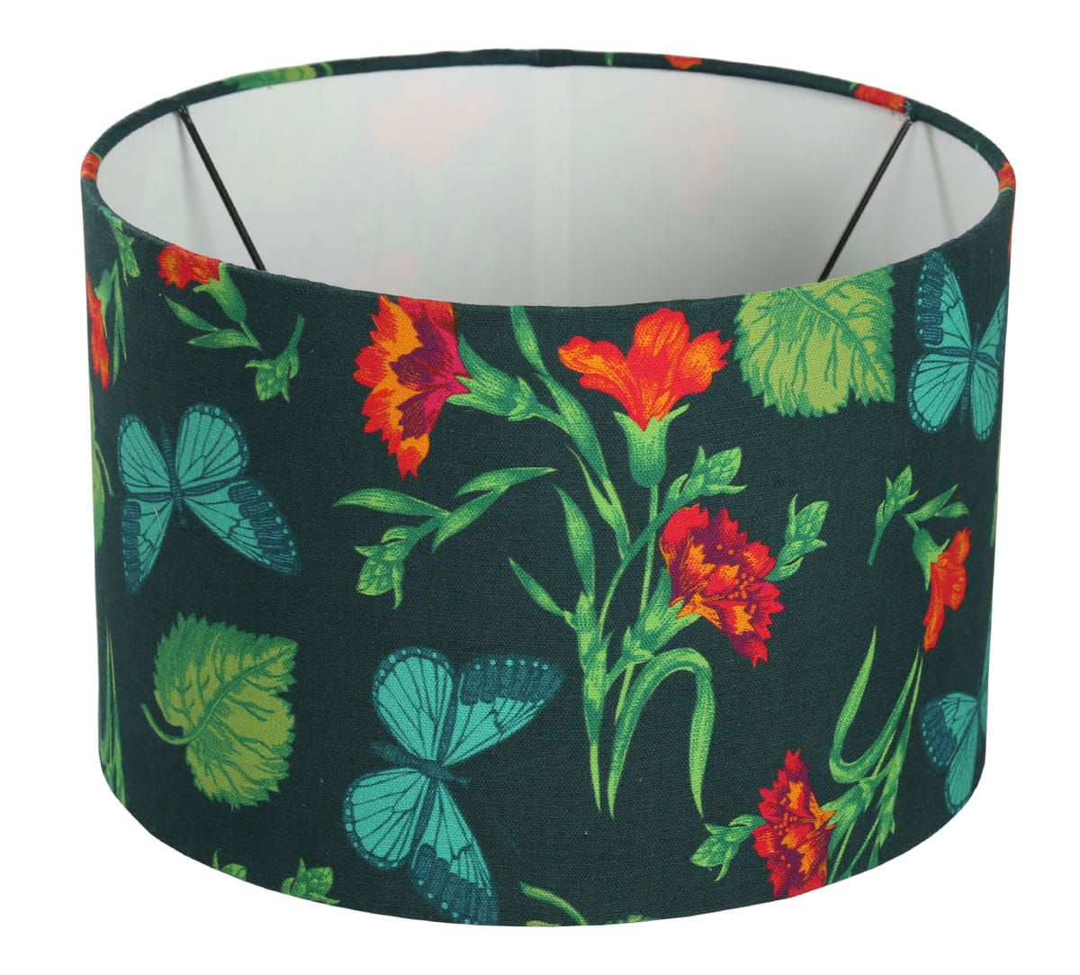 Fluttering Extravagance Cylindrical Lamp Shade