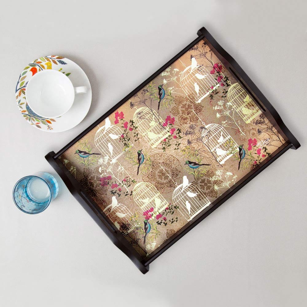 Freedom is Blissful Rectangle Tray