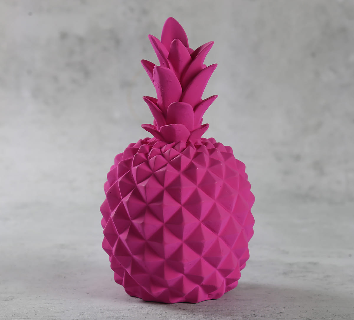 Fuchsia Pineapple Decor Accent