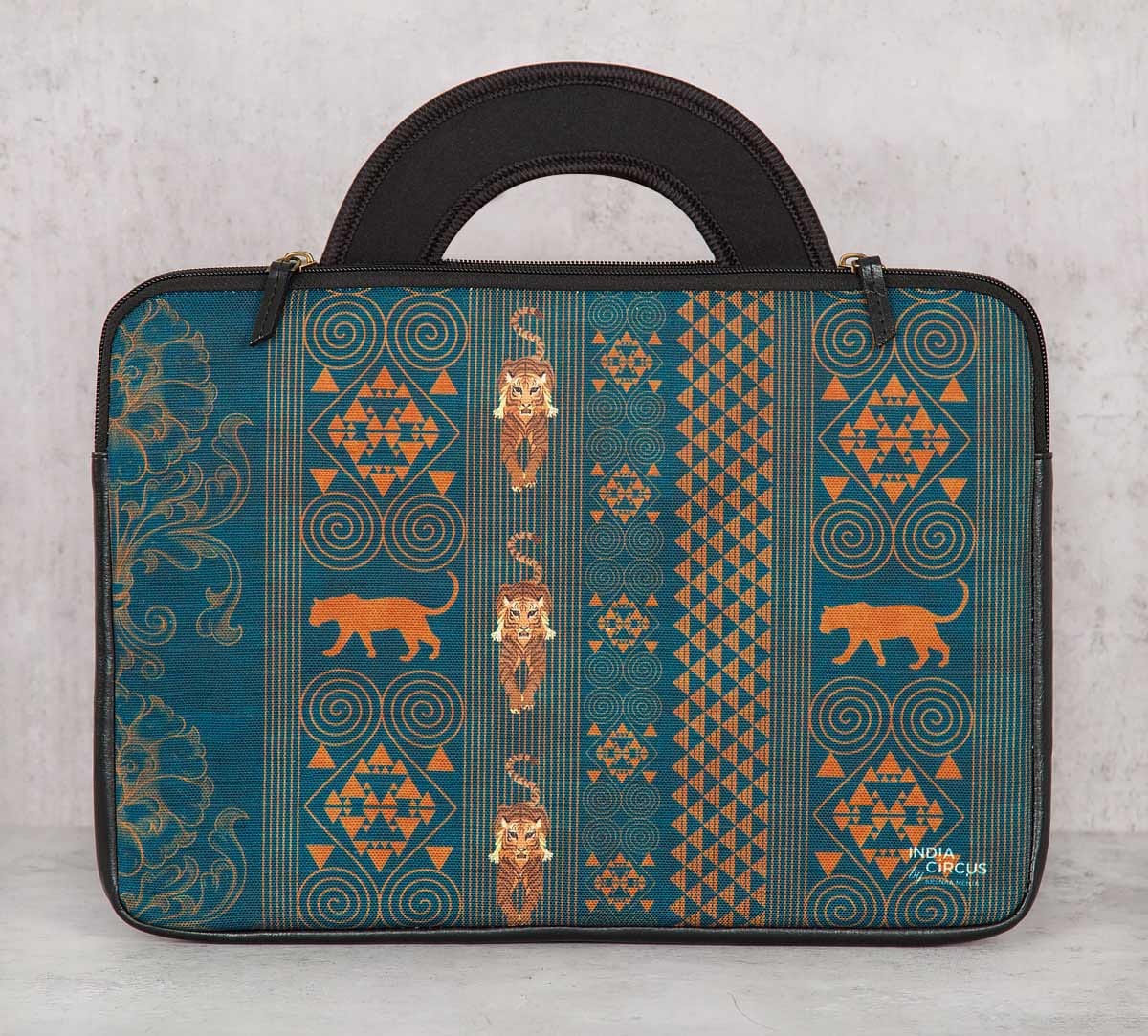 Geometrical Empress Blue 13 inch Laptop Bag