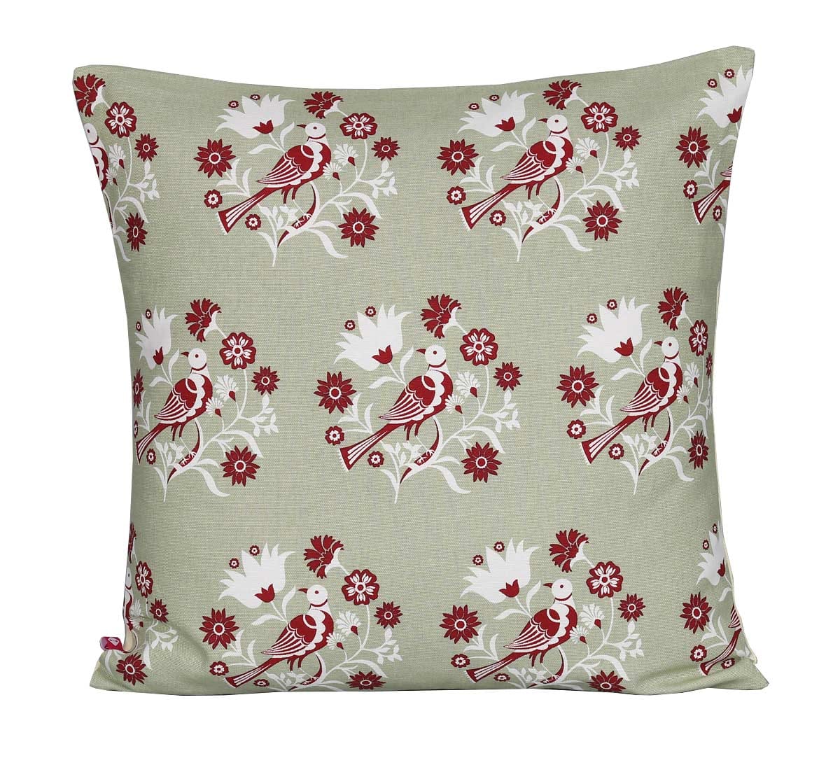 Grey Psittacines Enquiry Cotton Cushion Cover