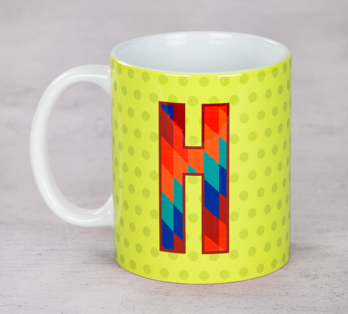 Happy Alphabet H Coffee Mug