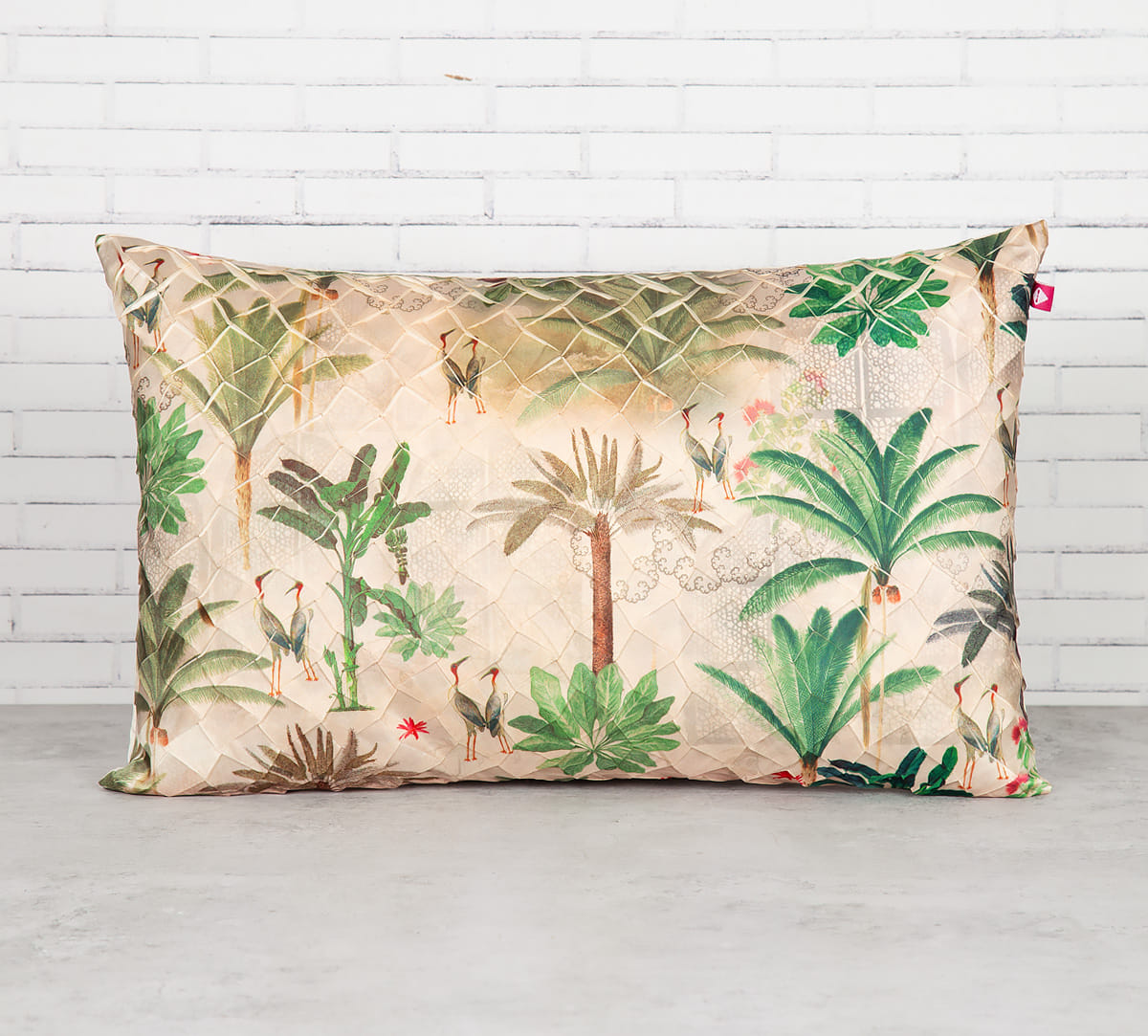 Heron's Garden 20" x 12" Decorative Scaled Cushion Cover