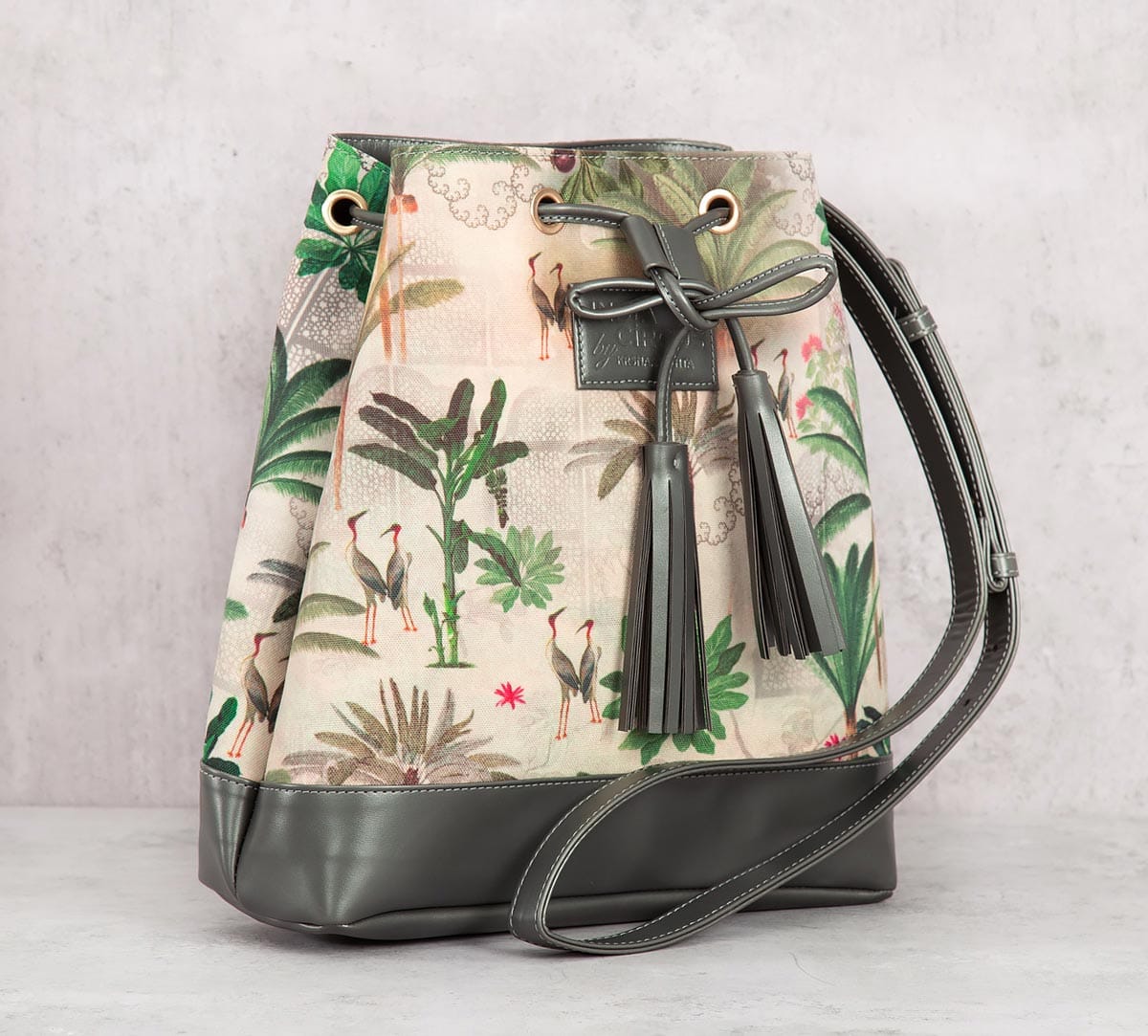 Heron's Garden Hobo Bag