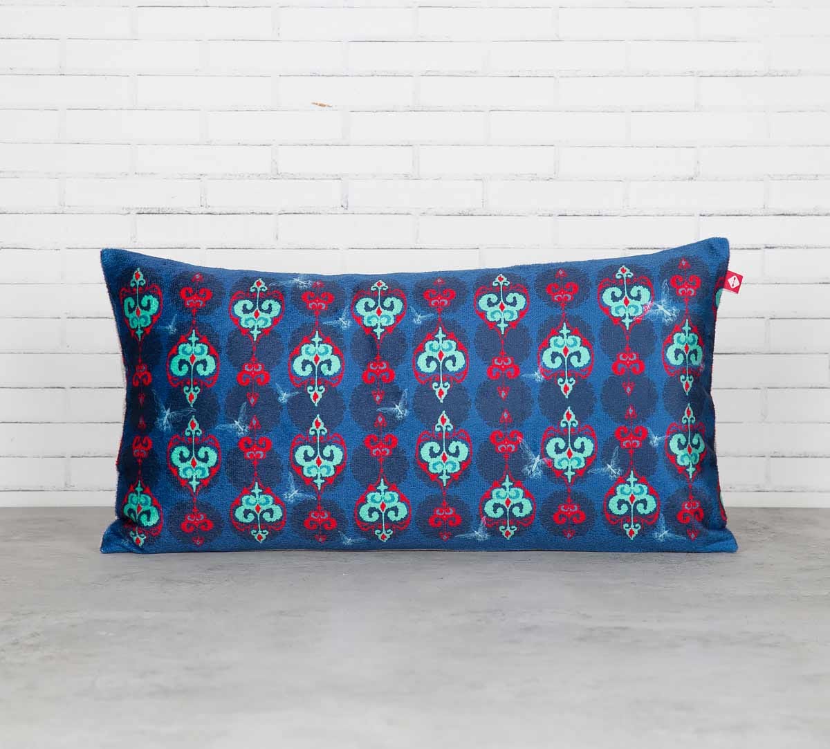 Inverted Spade Arrows 16" x 8" Blended Velvet Cushion Cover
