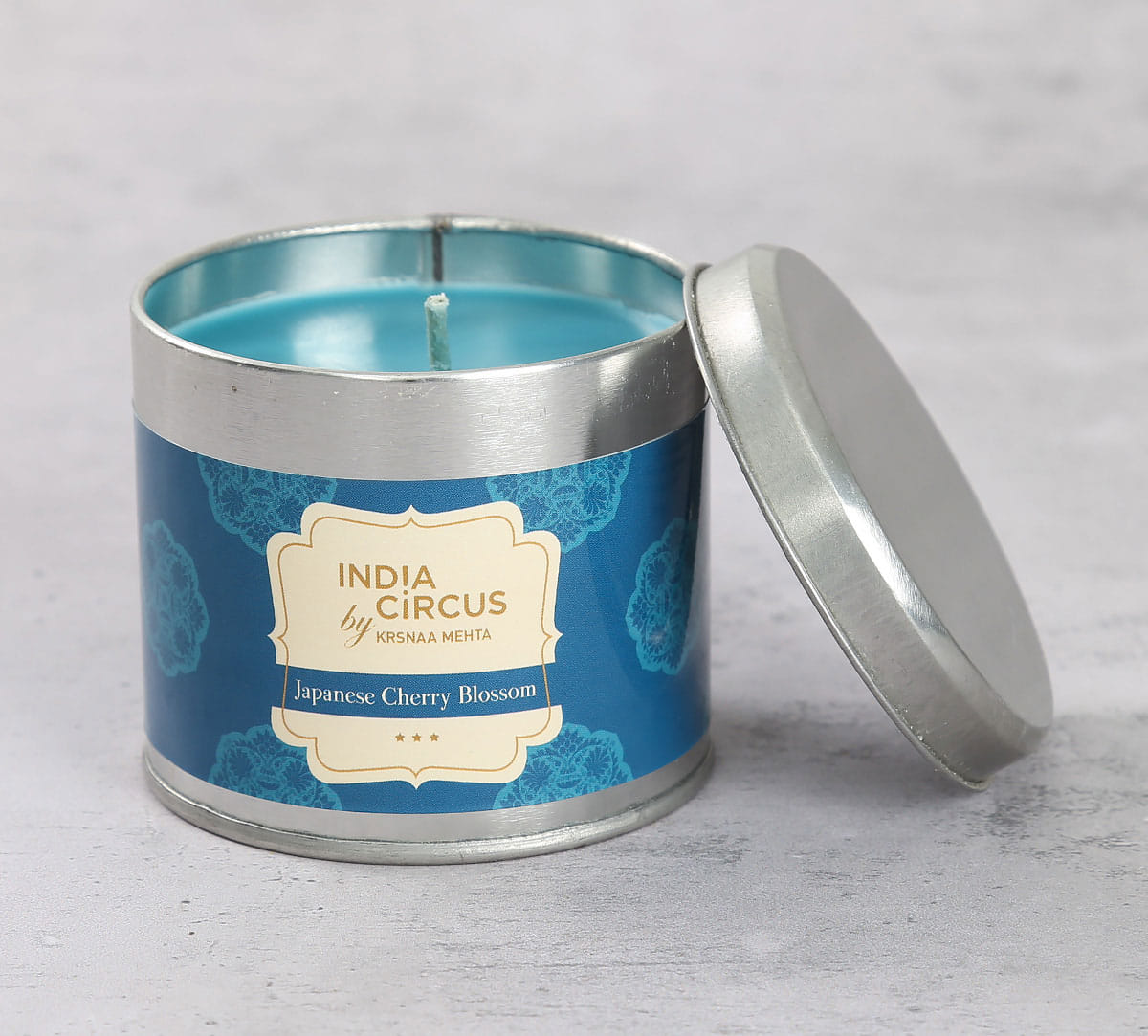Japanese Cherry Blossom Tin Candle