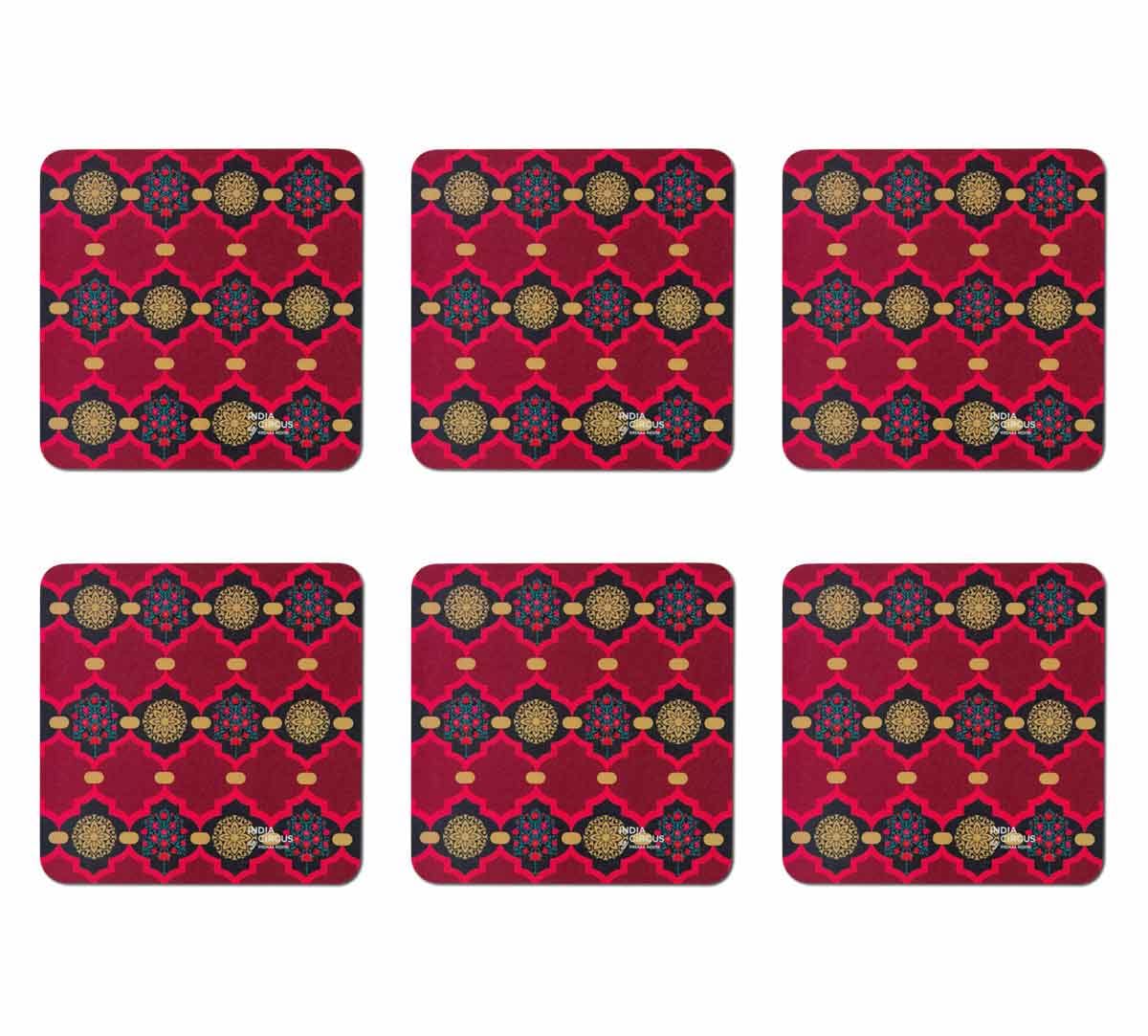 Latticed Synergy Table Coaster Set of 6