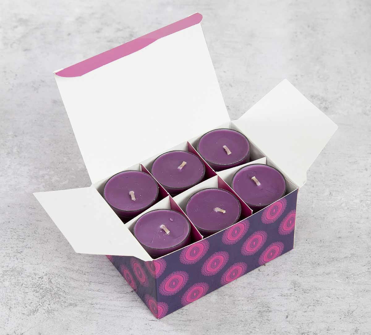 Lavender Scented Tea Light candles (Set of 24)