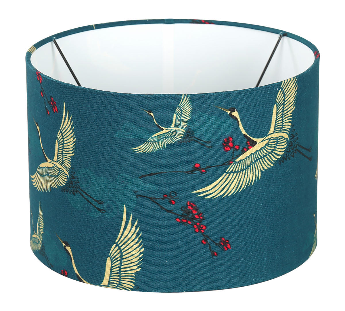 Legend of the Cranes Cylindrical Lamp Shade