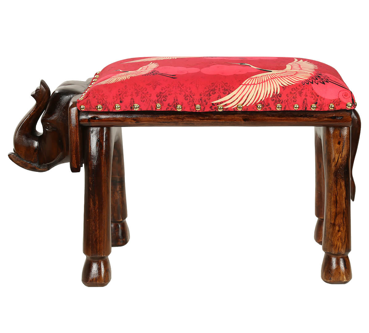 Legend of the Cranes Elephant Pouffe