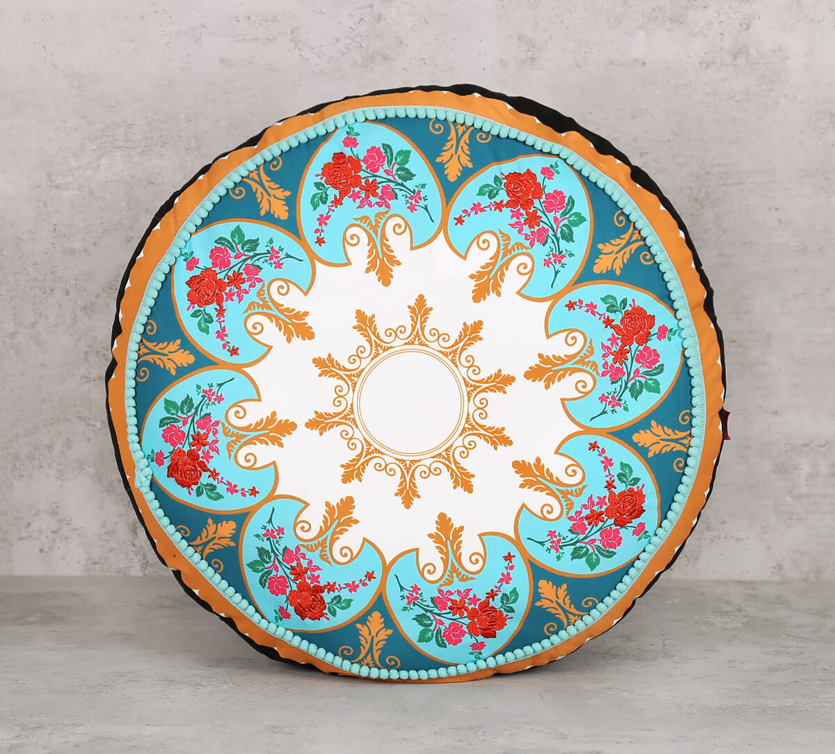 Mandala Festival Shaped Cushion