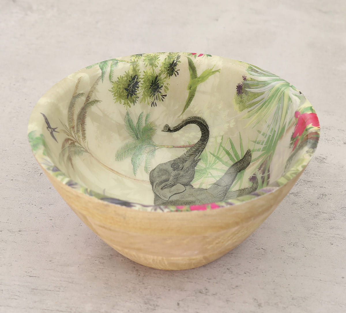 Manoeuvres in the Nature Wooden Bowl