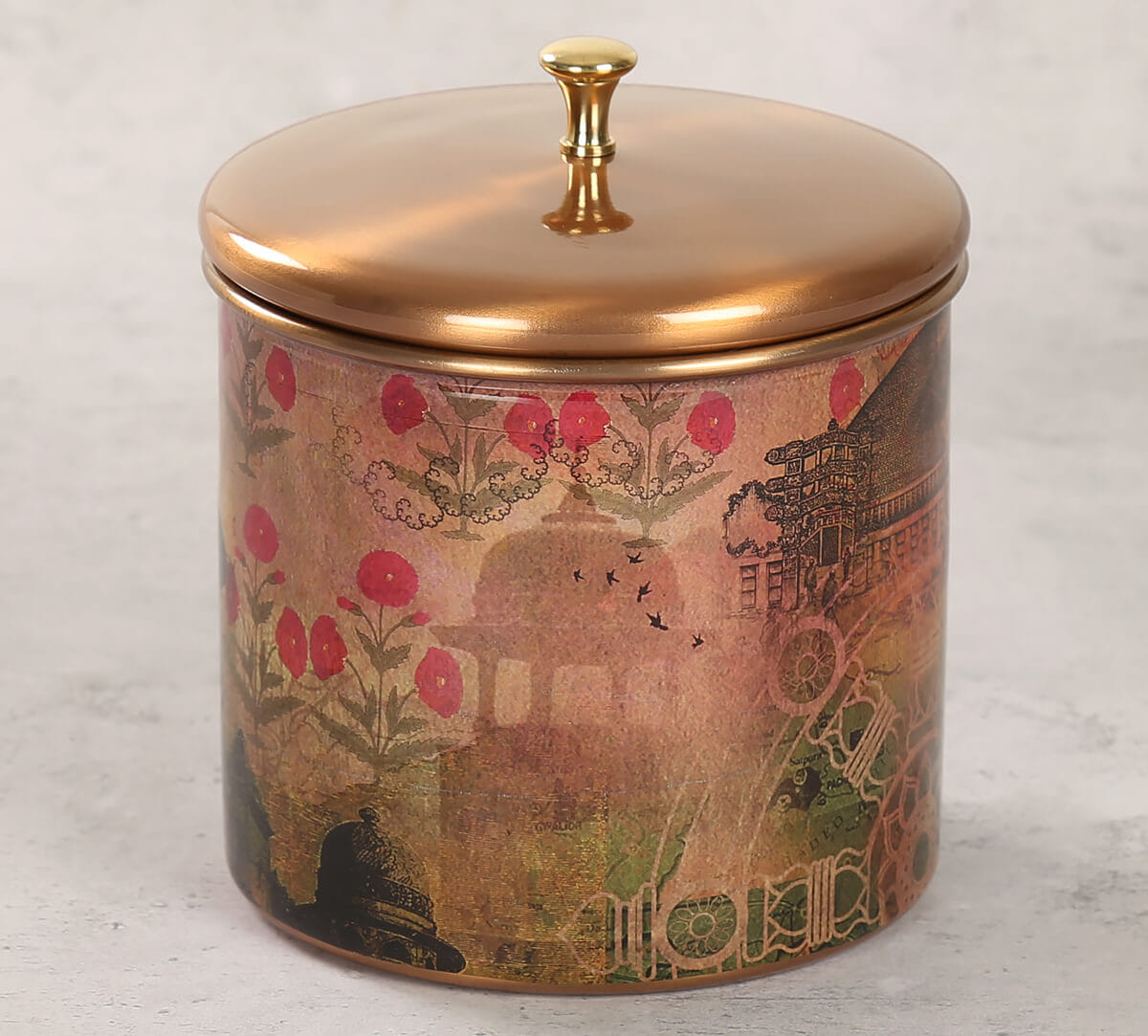 Medieval Majesty Steel Storage Jar