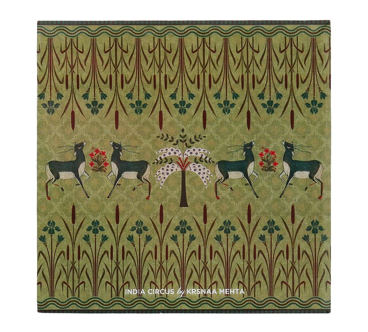 Mirroring Deer Garden MDF Table Coaster Set of 6