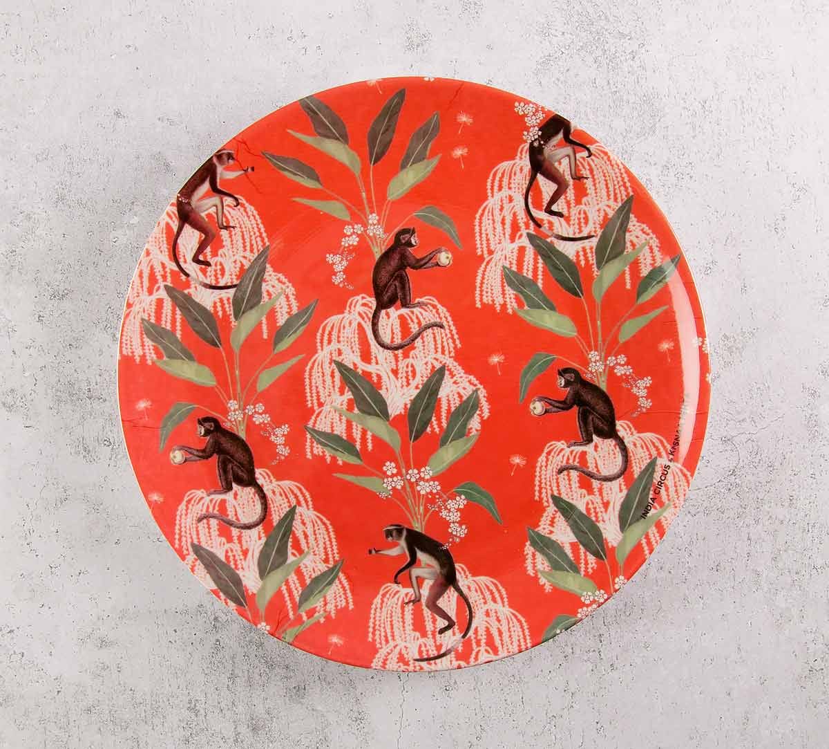 Monkey Games 8" Decorative and Snacks Platter