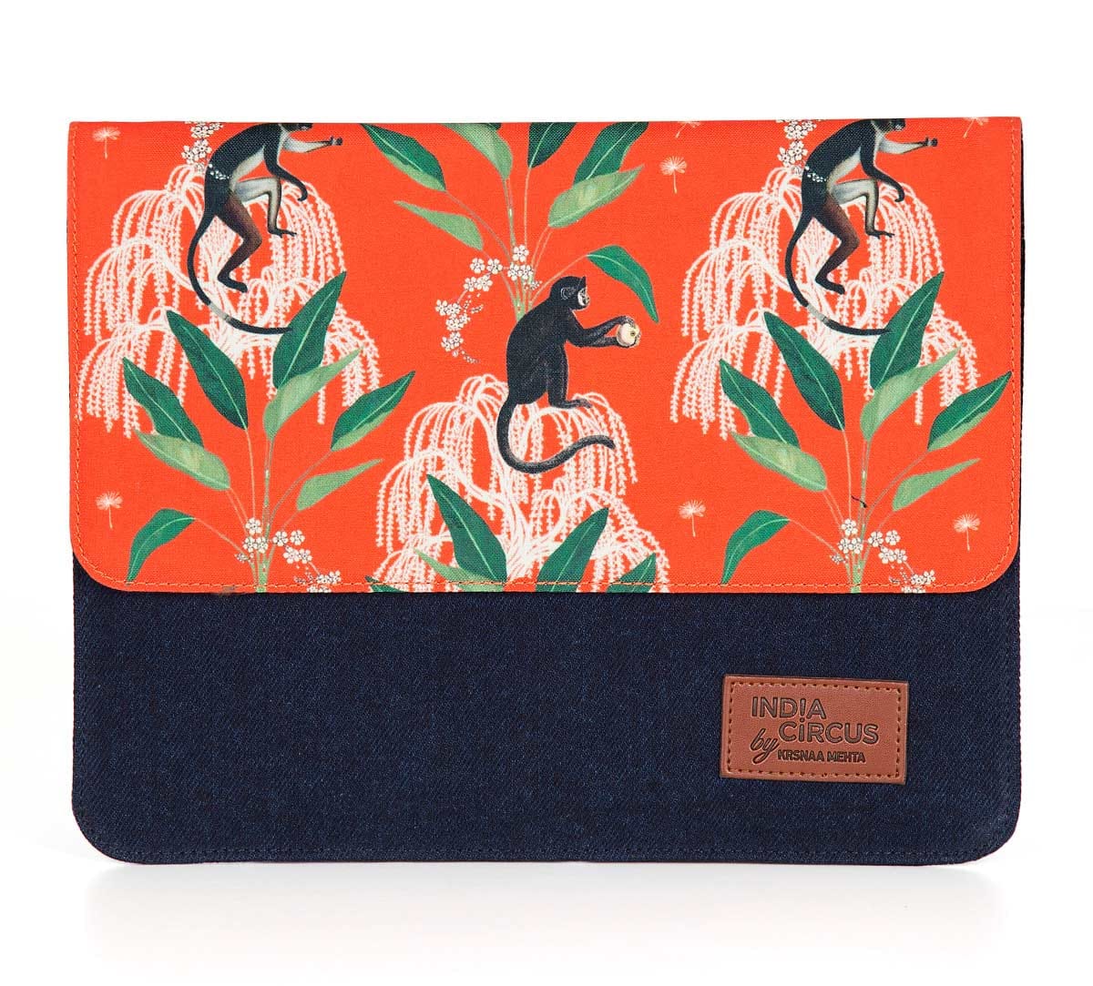 Monkey Games Denim iPad/Portfolio Sleeve