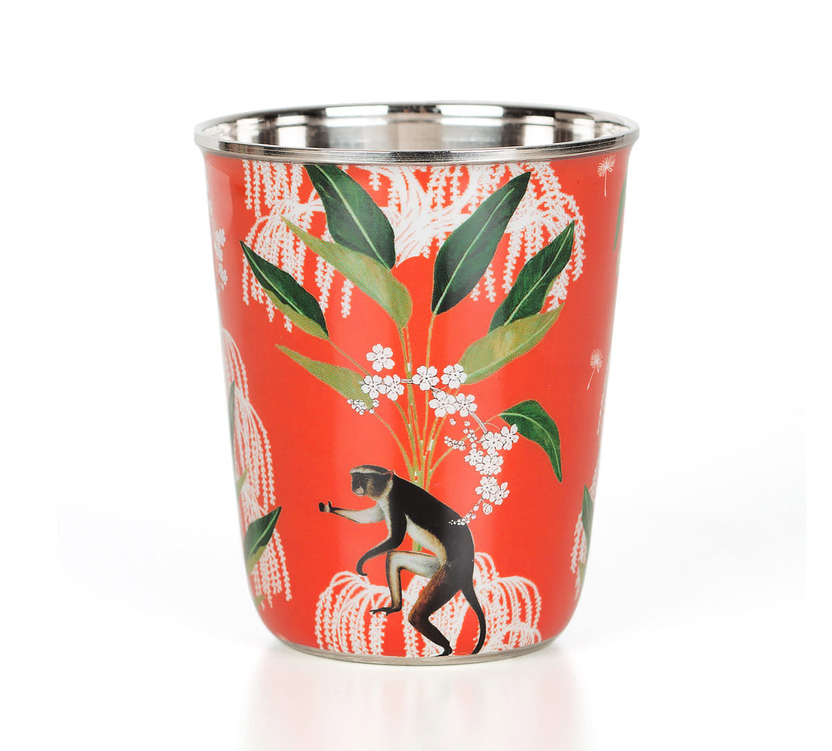 Monkey Games Small Steel Tumbler (Set of 2)