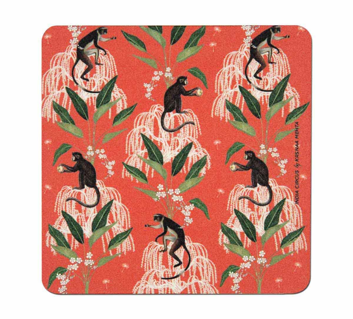 Monkey Games Table Coaster (Set of 6)