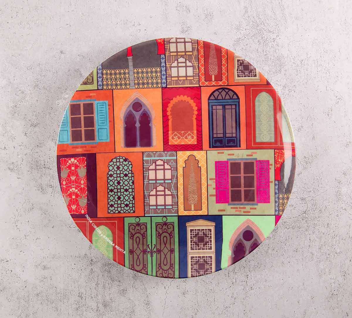 Mughal Doors Reiteration 8" Decorative and Snacks Platter