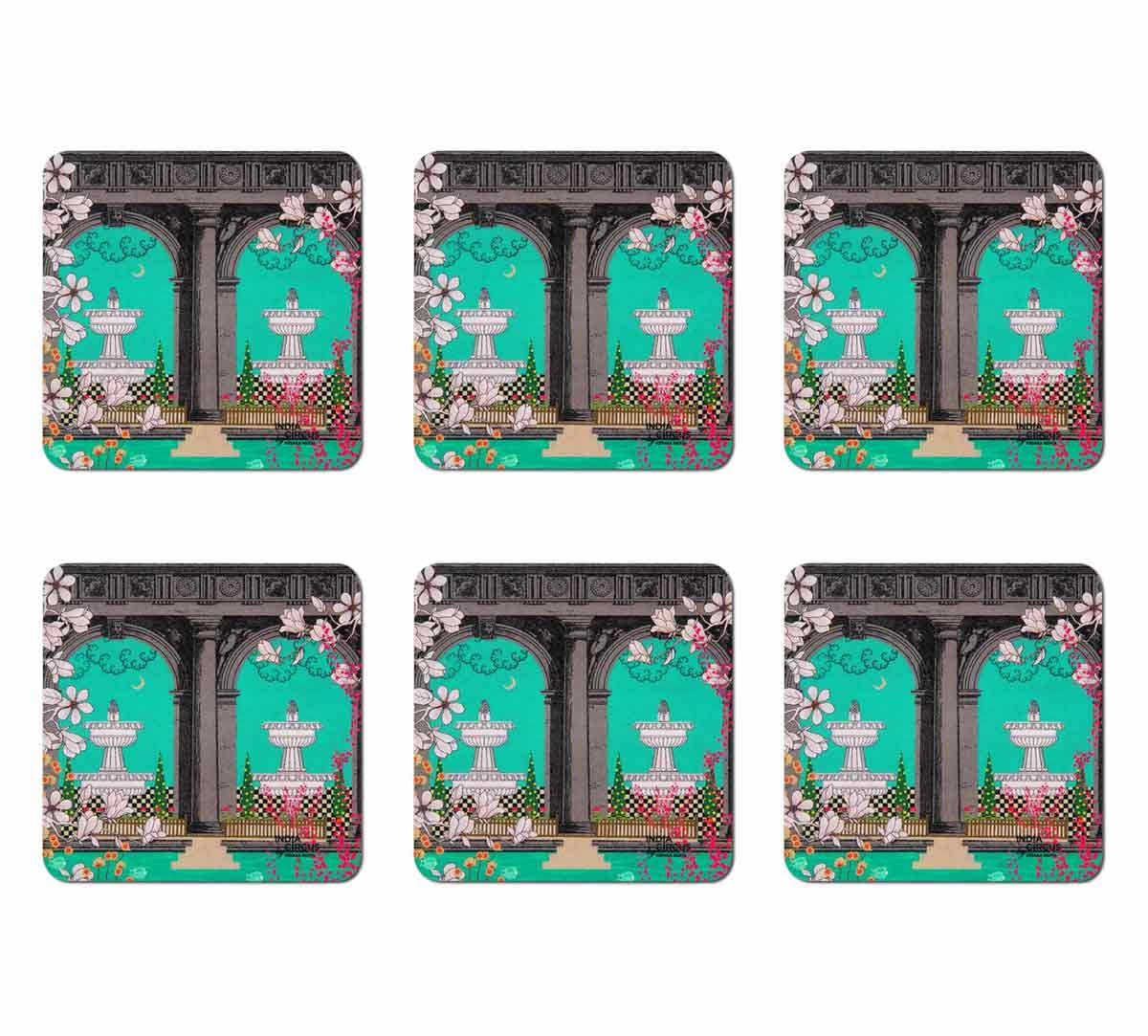 Mughal Raazmataz Table Coaster Set of 6