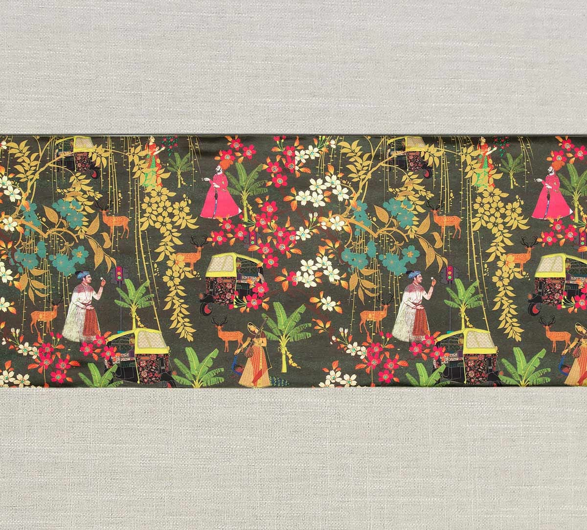 Mughal Traffic Bed and Table Runner