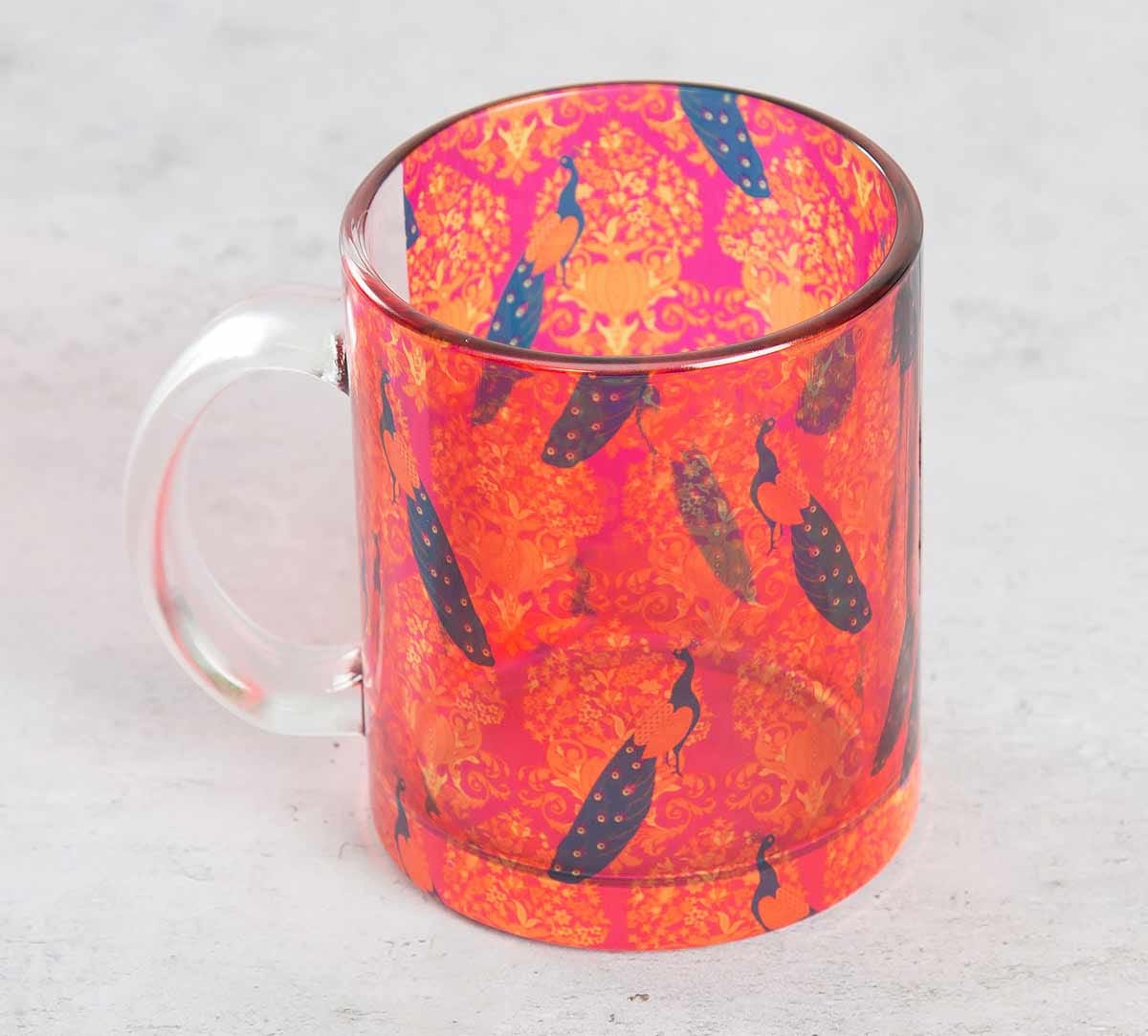 Muster of Eloquence Glass Coffee Mug