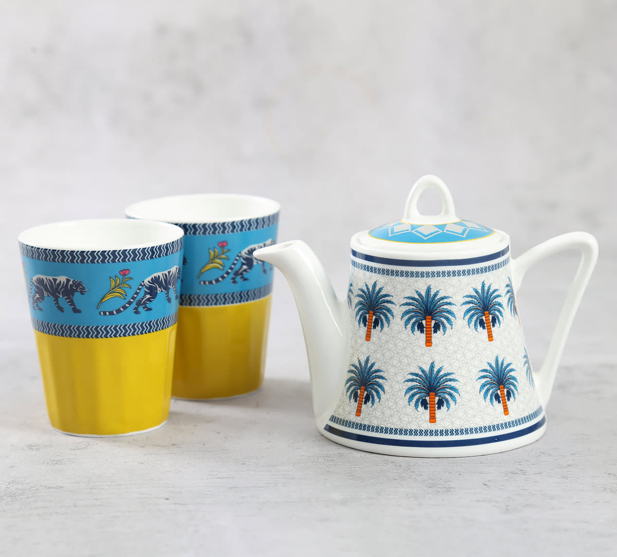 Mystical Garden Tea Kettle Set