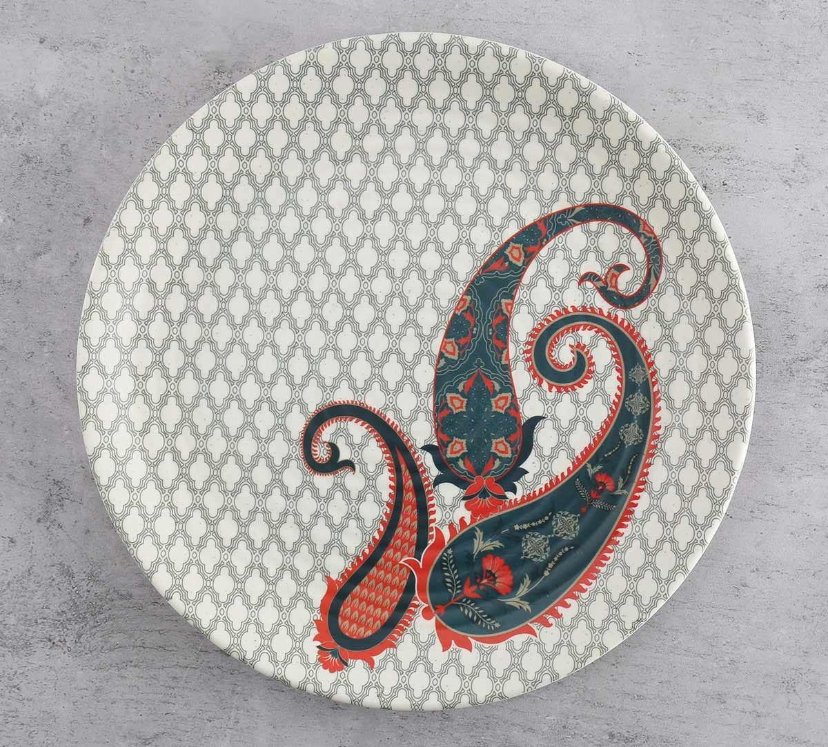 Paisley Prints Dinner Plate