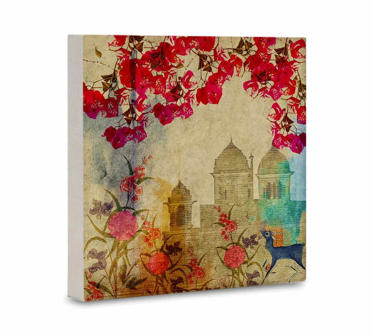 Palaces in Paradise Canvas Mounted Wall Art
