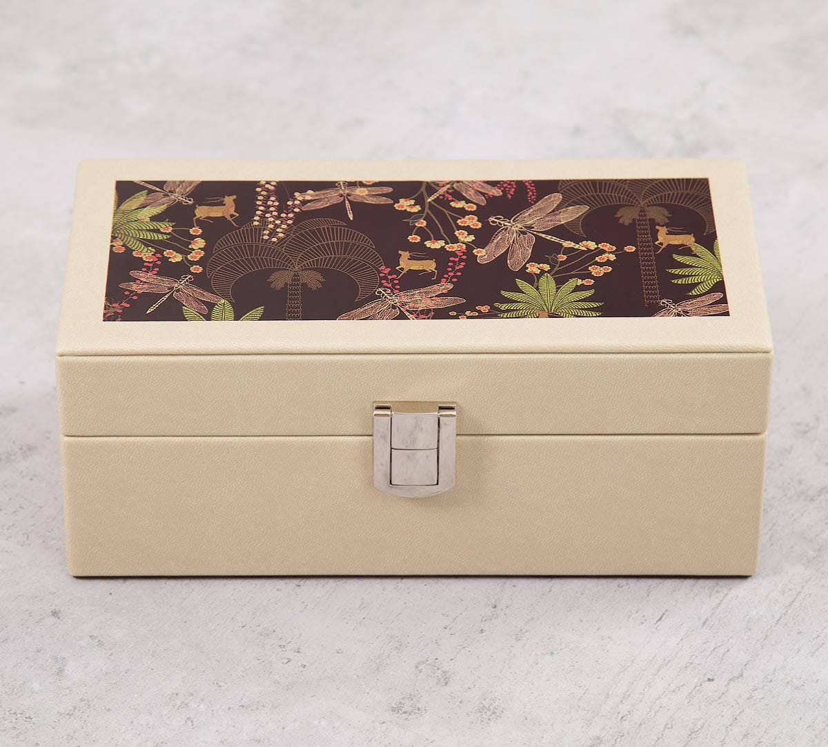 Palmeria Bloomer Leather Watch Box