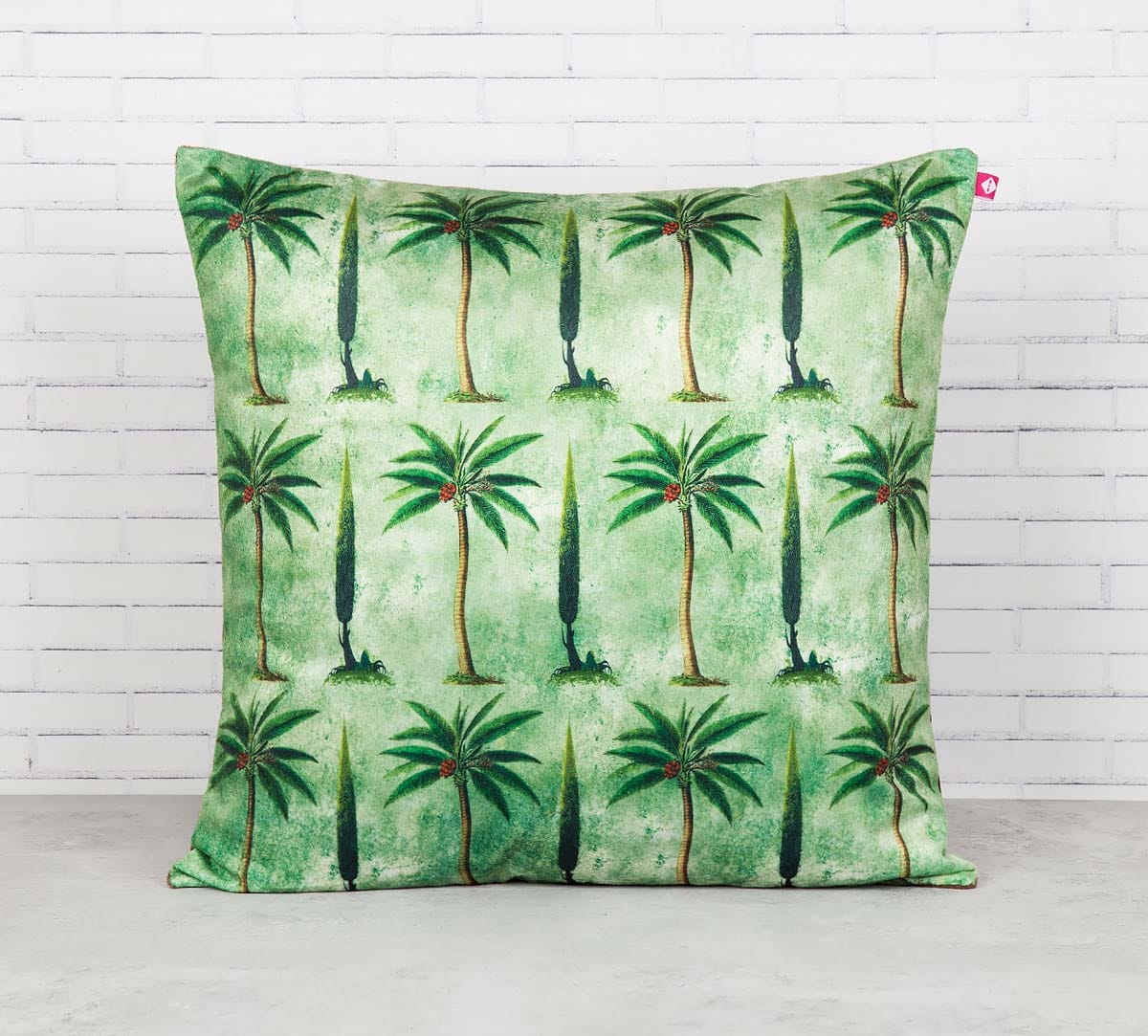 Palmeria Conifer Reiteration Blended Velvet Cushion Cover
