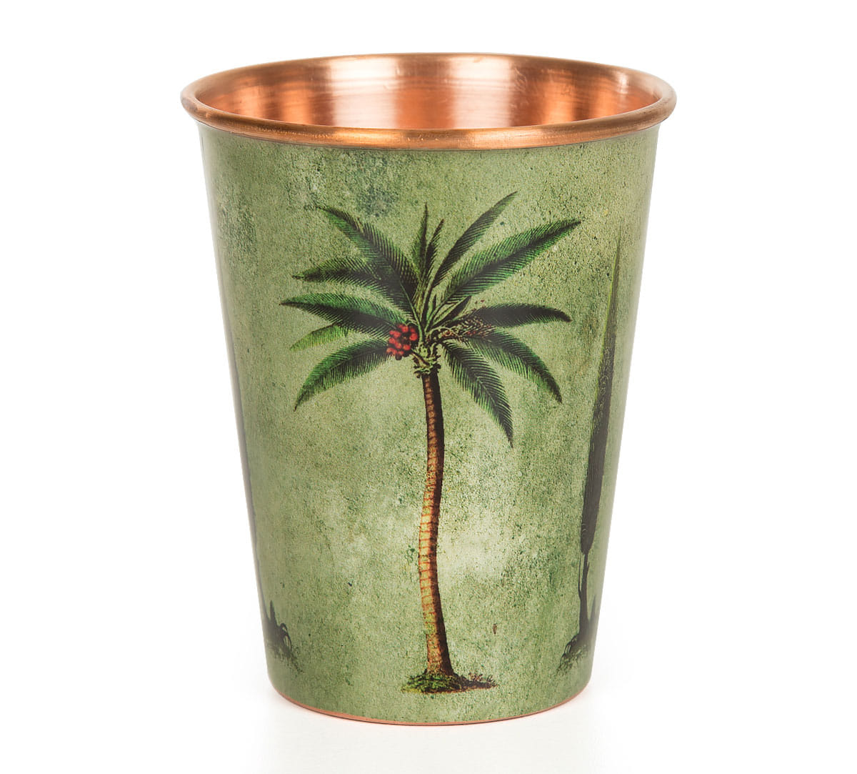 Palmeria Conifer Reiteration Copper Tumbler