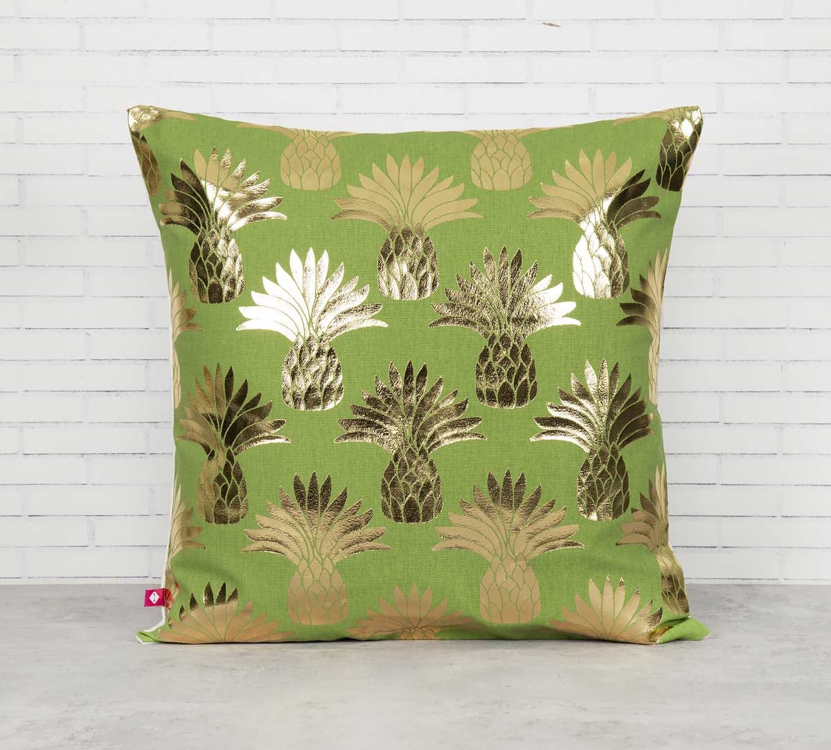 Pineapple Foil Cushion Cover