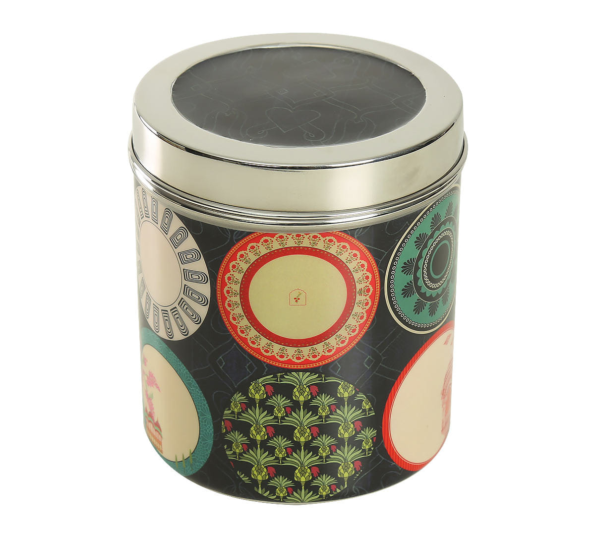 Platter Portrayal Steel Container (Set of 3)