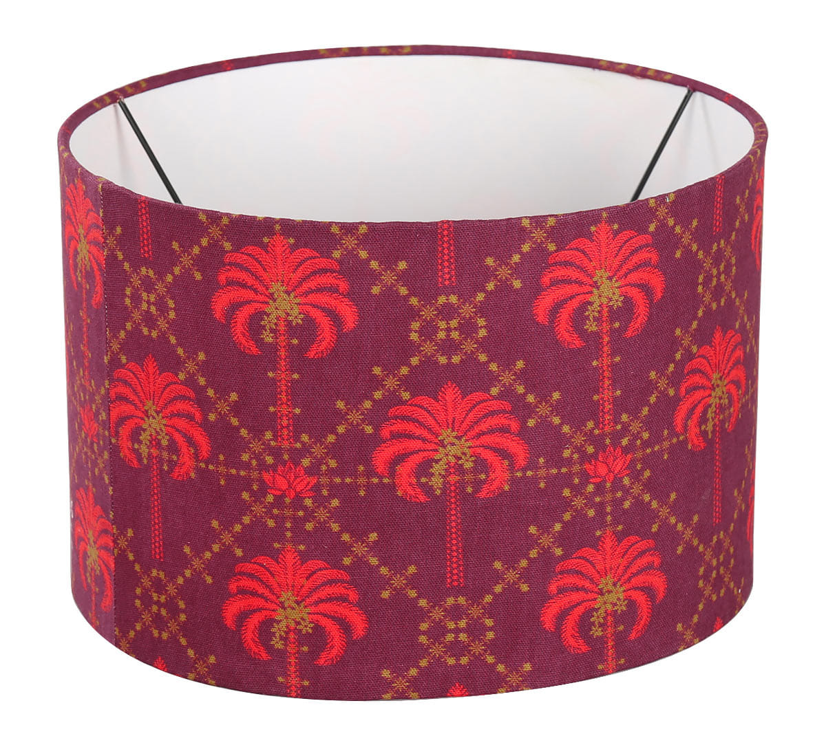 Poly Palmeria Cylindrical Lamp Shade