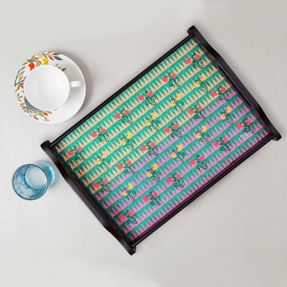 Poppin Tulips Rectangle Tray