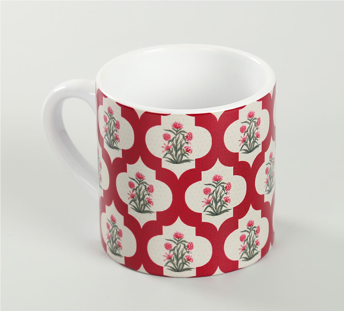 Poppy Flower Scarlet Espresso Mug