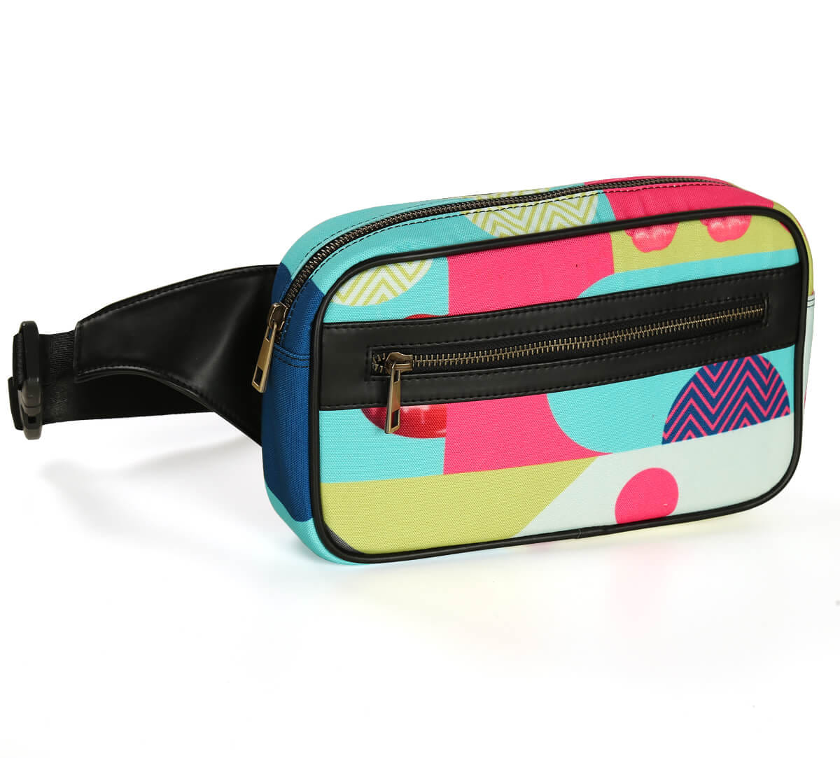 Popsicle Chevron Raffu Belt Bag