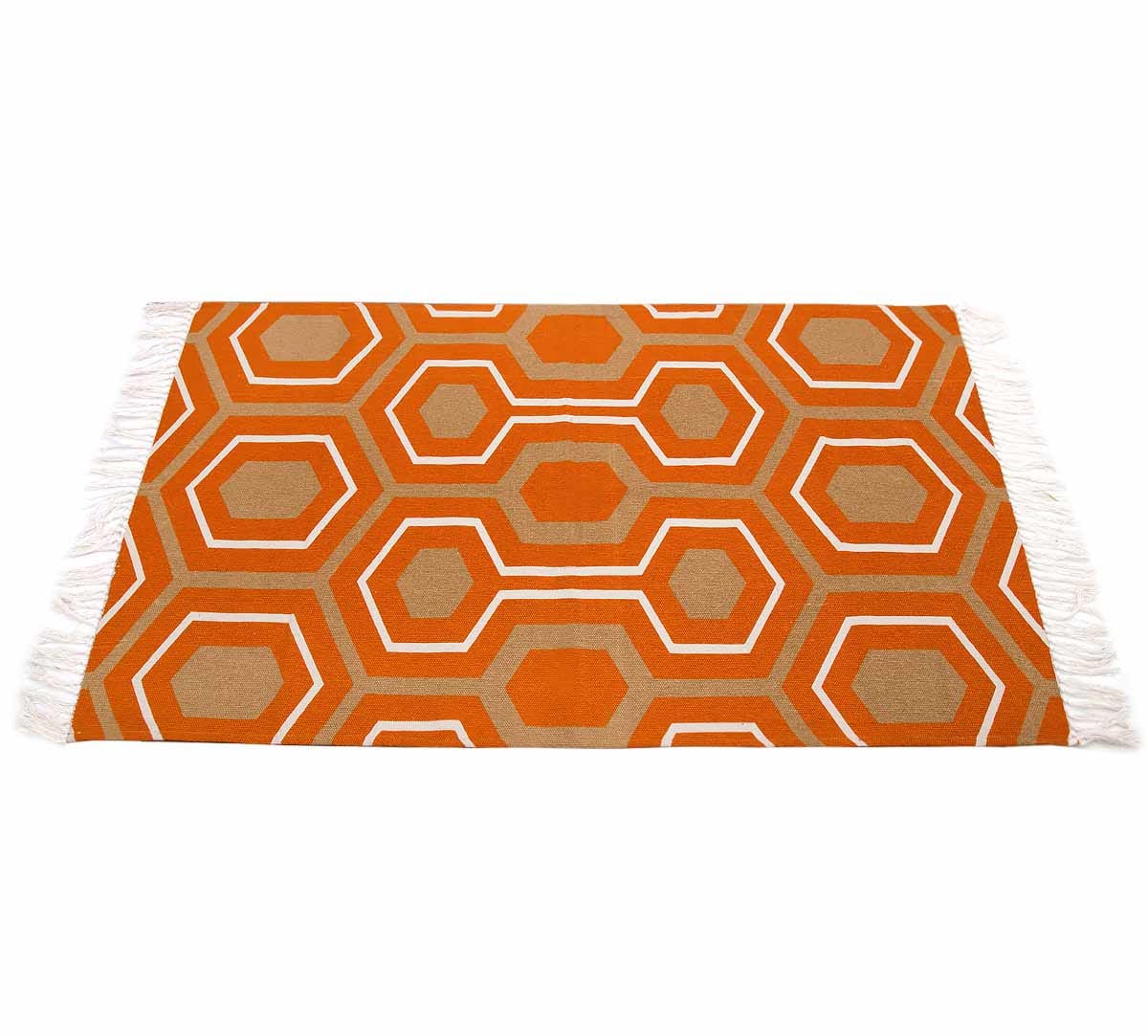 Prismatic Hexagons Rug