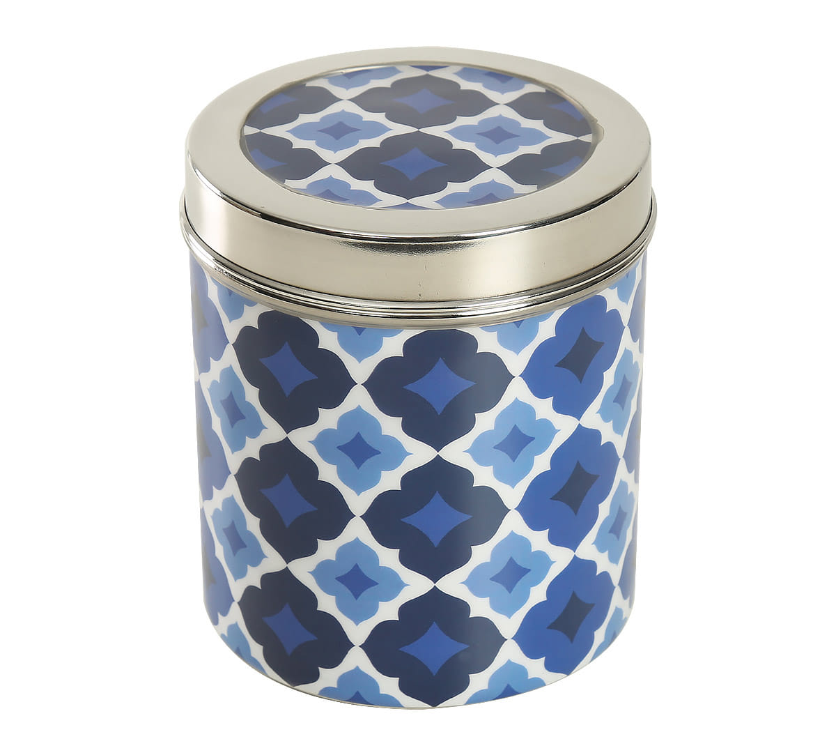 Prismatic Hexagons Steel Container (Set of 3)