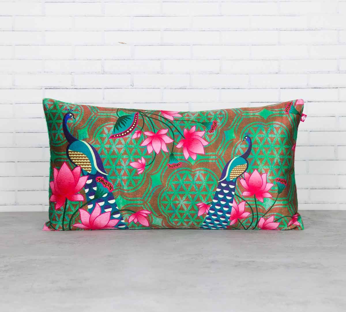 Realm of Pride 16" x 8" Blended Velvet Cushion Cover