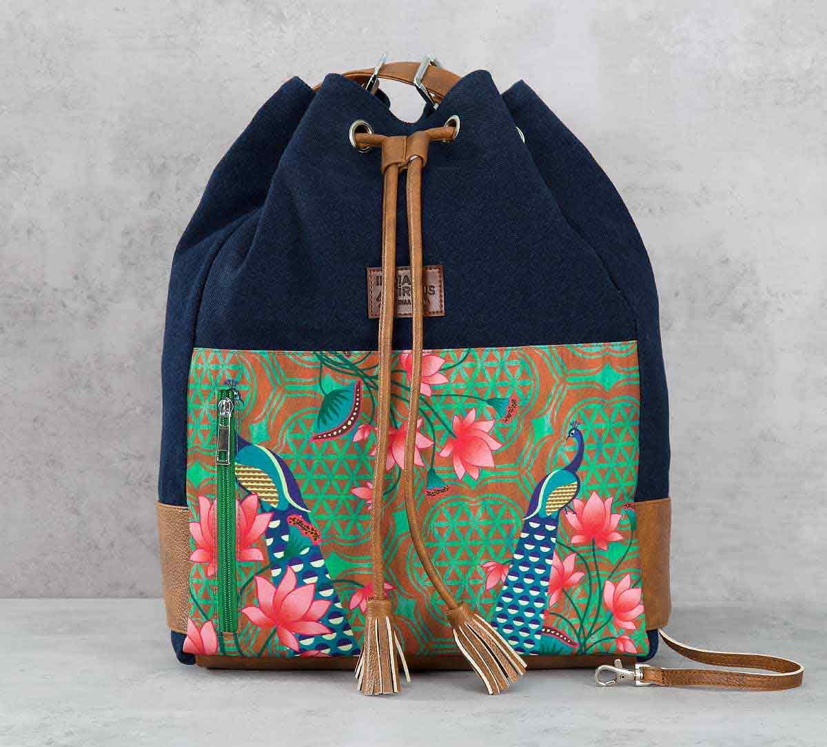 Realm of Pride Denim Hobo Bag