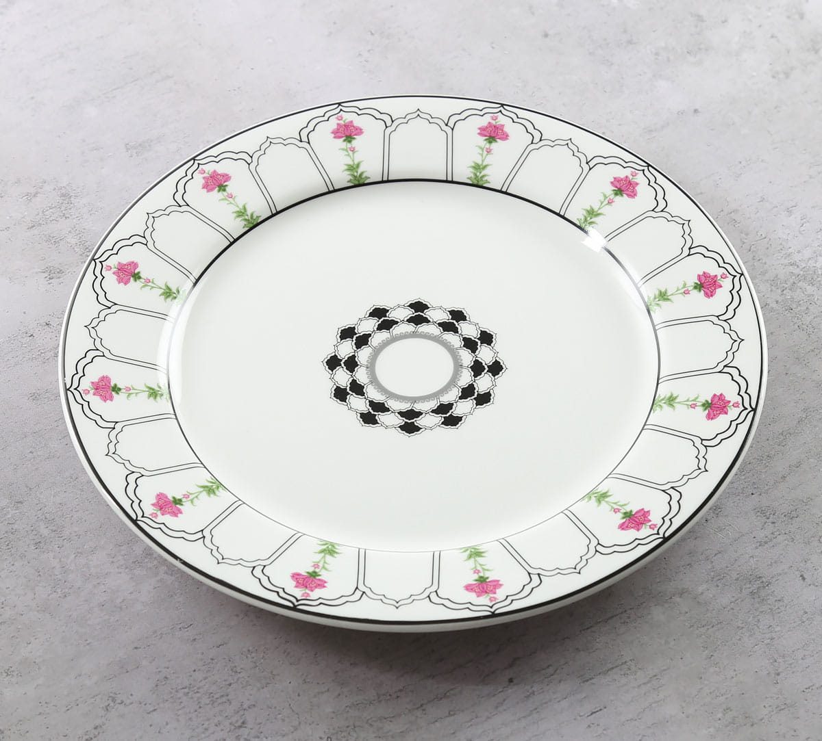 Rosa Eden Elizabeth Dinner Plate