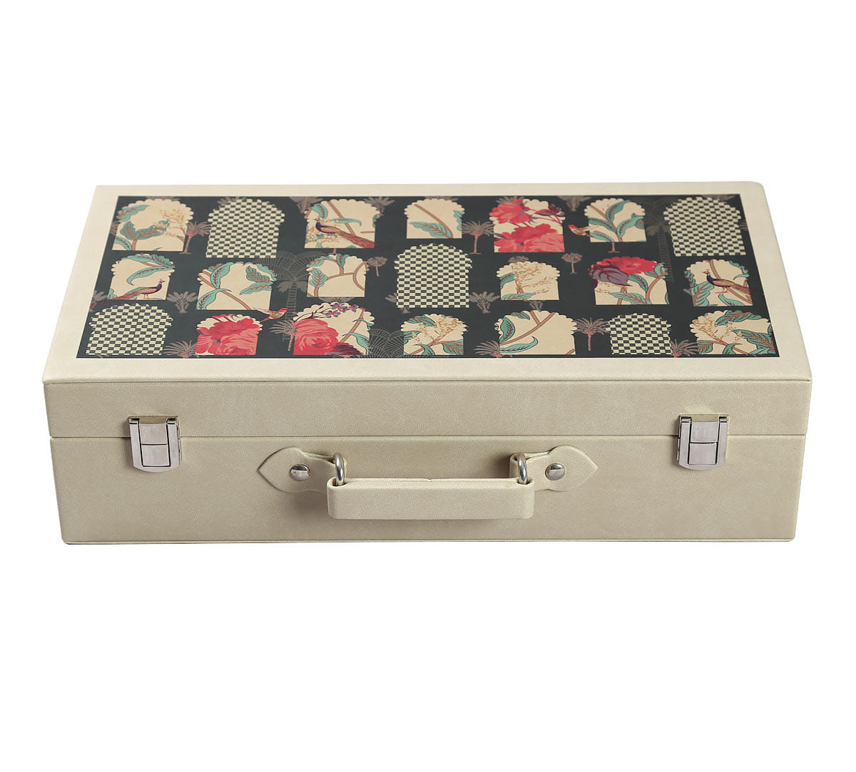 Signature Windows Leather Watch and Eyewear Box