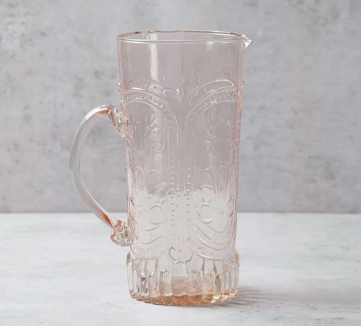 Tangerine Glass Jug