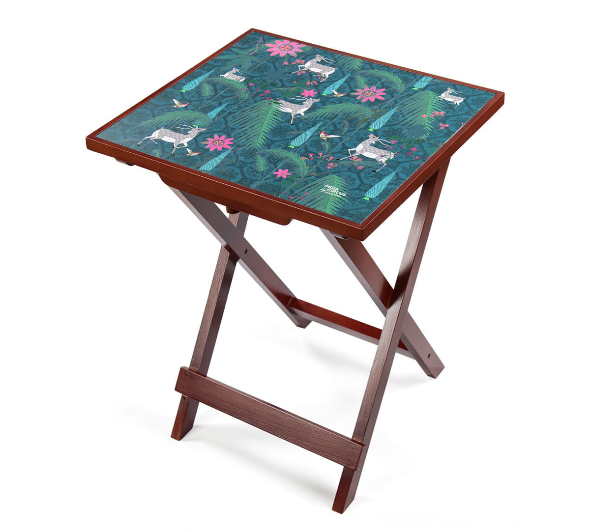 Teal Forest Fetish Side Table