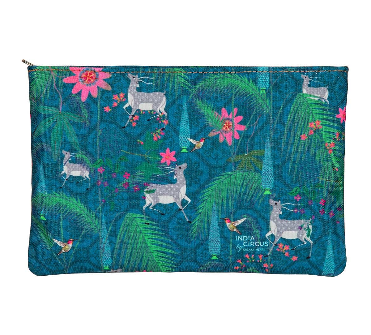 Teal Forest Fetish Utility Pouch