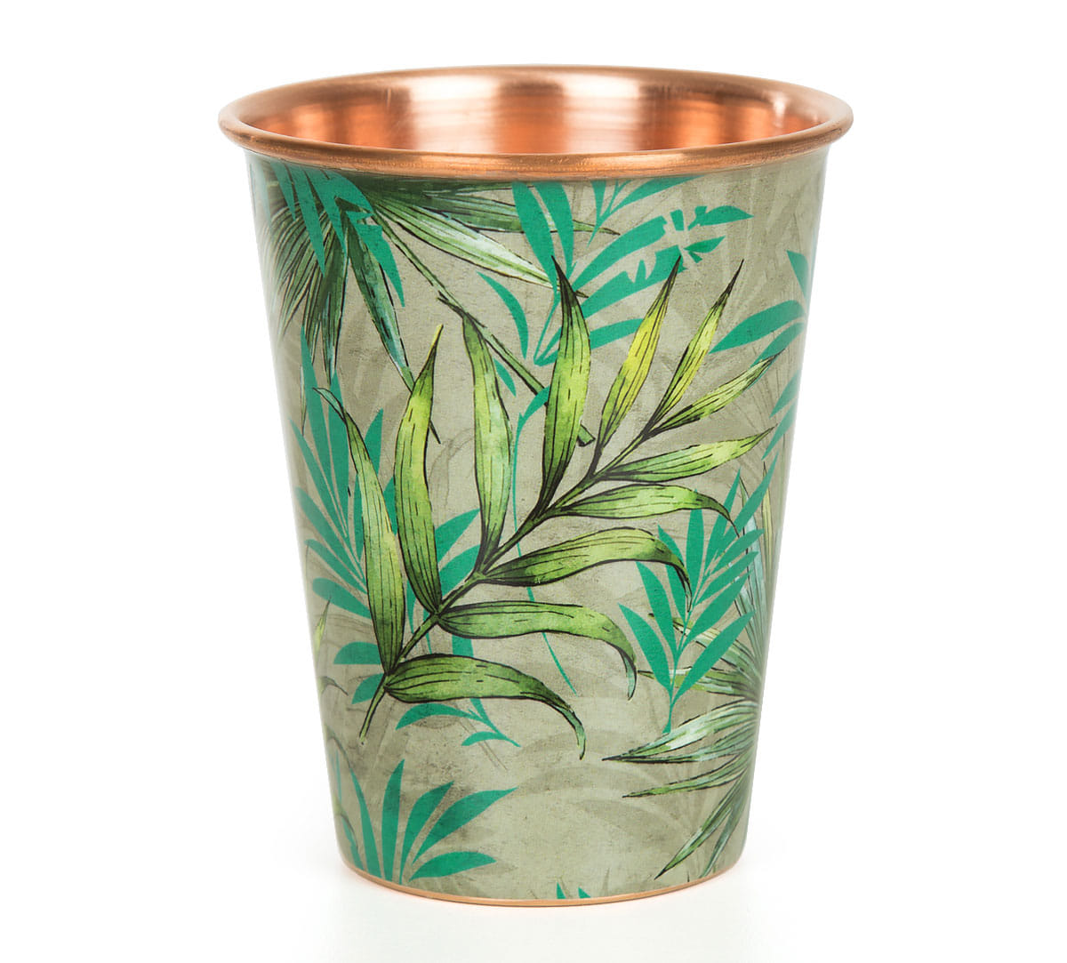 Tropical Fall Copper Tumbler
