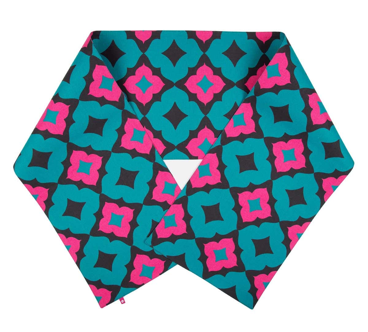 Ultramarine Tracery Bed and Table Runner