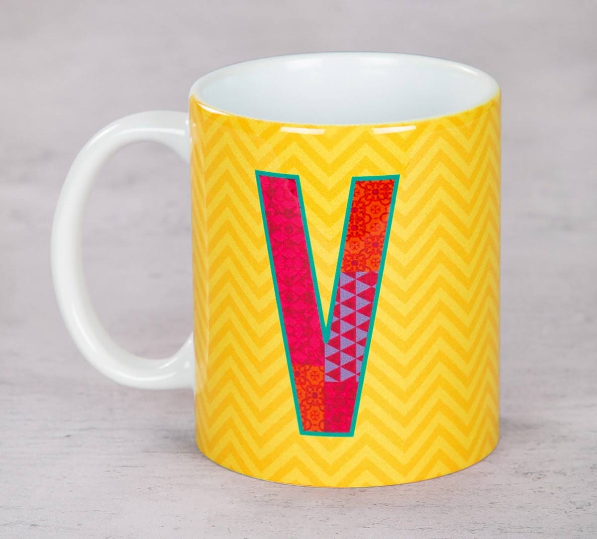 Victory Alphabet V Coffee Mug